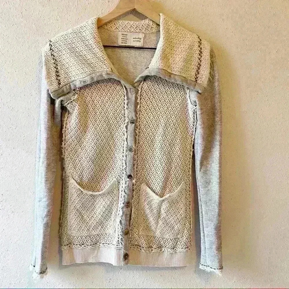 Anthropologie button front cardigan‎ - Picture 3 of 9